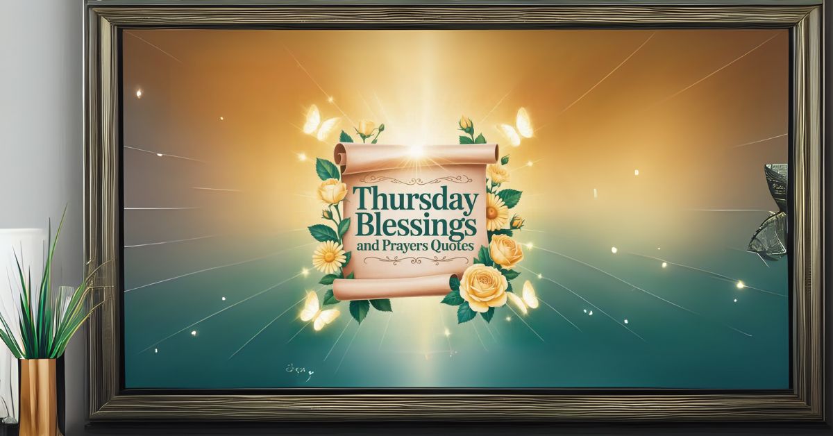 thursday blessings and prayers quotes