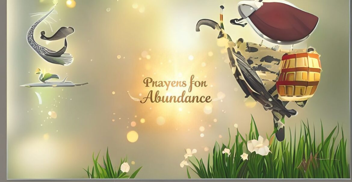 prayers for abundance