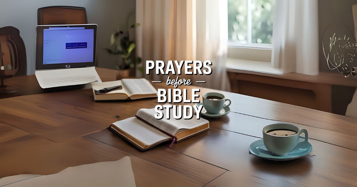 prayers before bible study