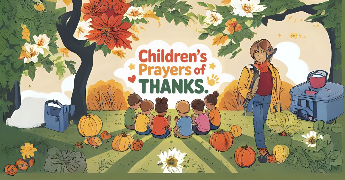 children's prayers of thanks