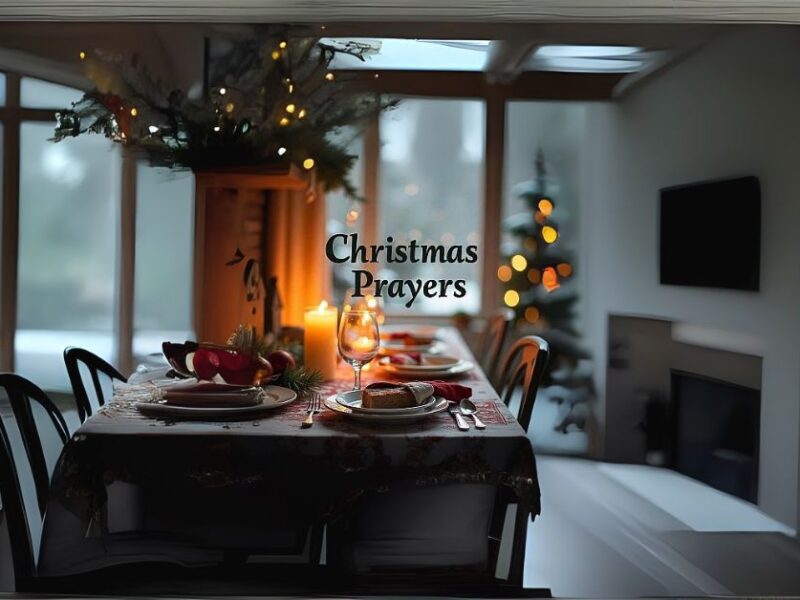 christmas dinner prayers