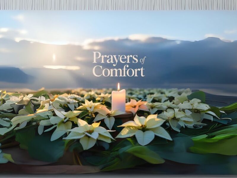 prayers of comfort