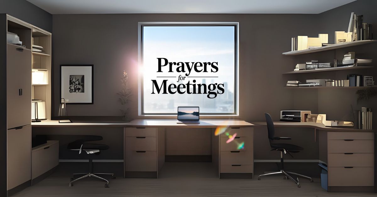 prayers for meetings