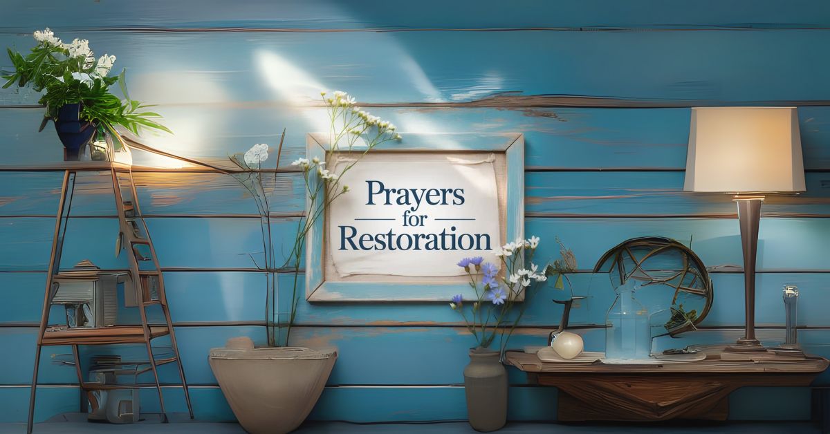 prayers for restoration