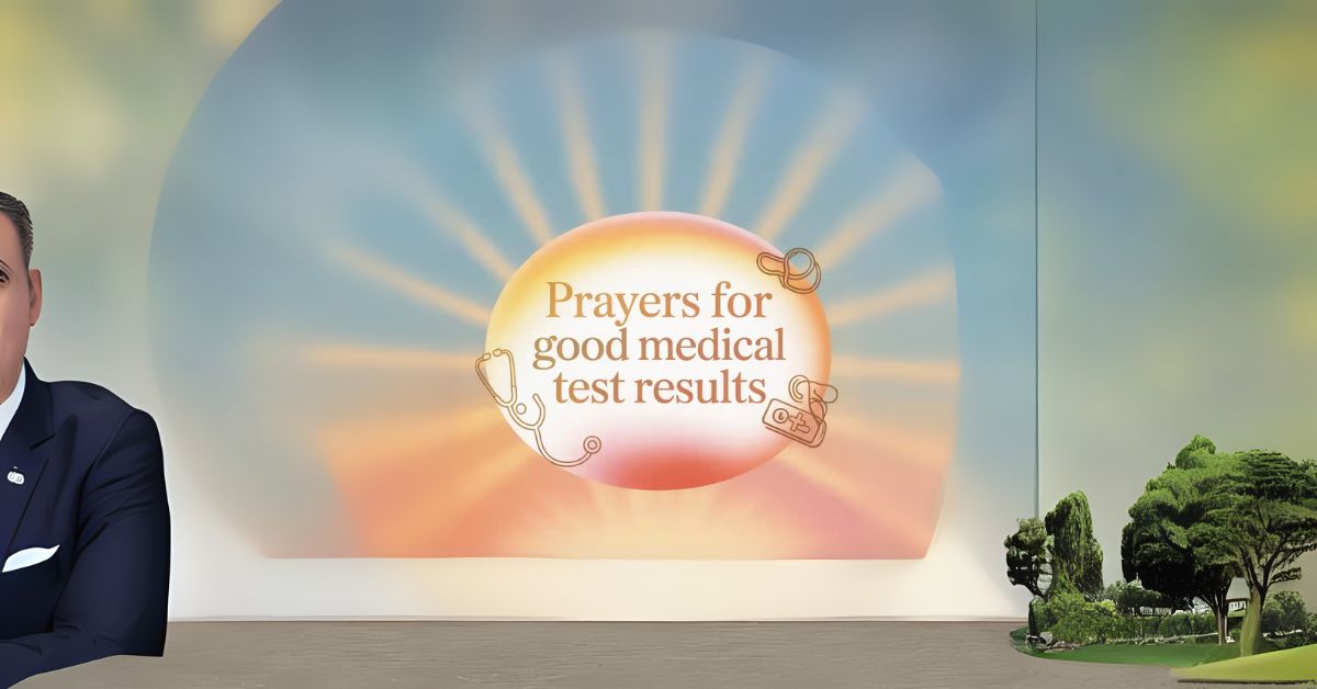 prayers for good medical test results
