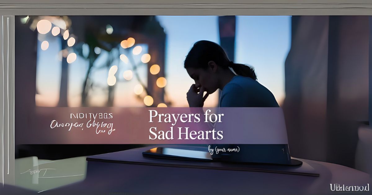 prayers for sad hearts