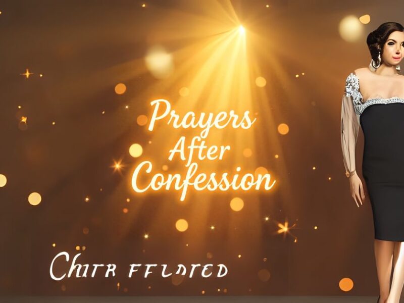 prayers after confession