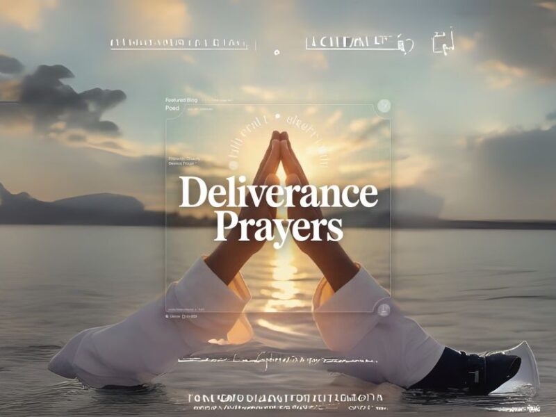 deliverance prayers