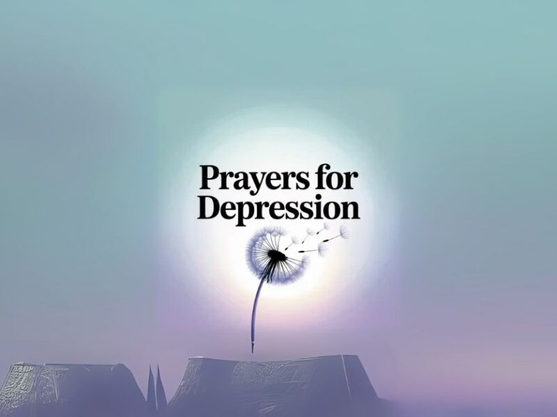 prayers for depression