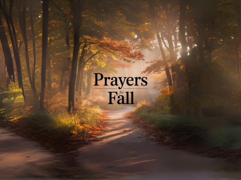 prayers for fall