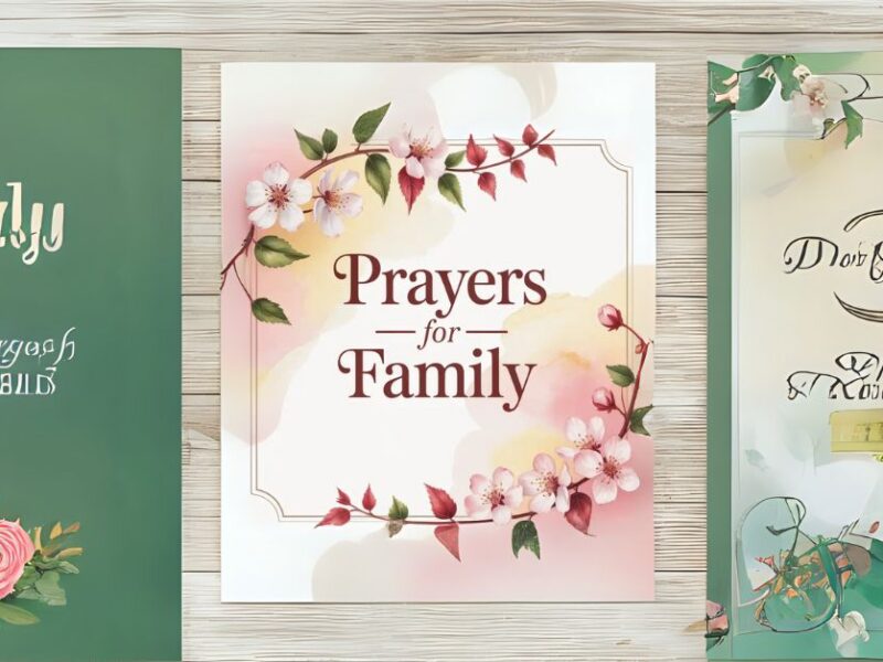 prayers for family