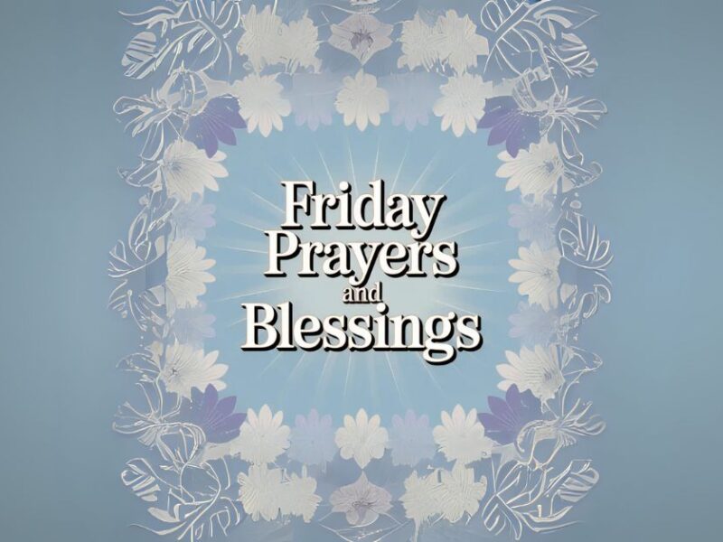 friday prayers and blessings