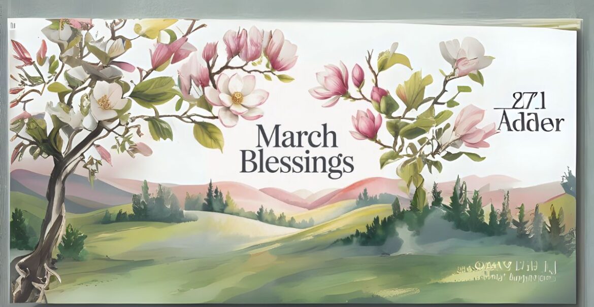 march blessings