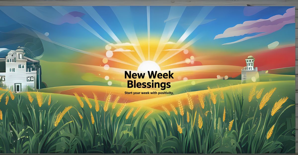 new week blessings